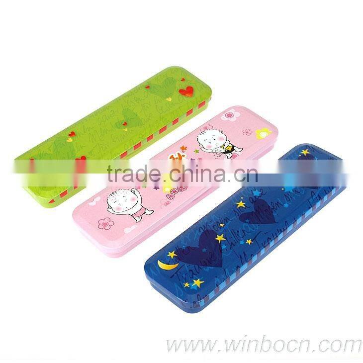 Single-layer Students Tin Pencil Case