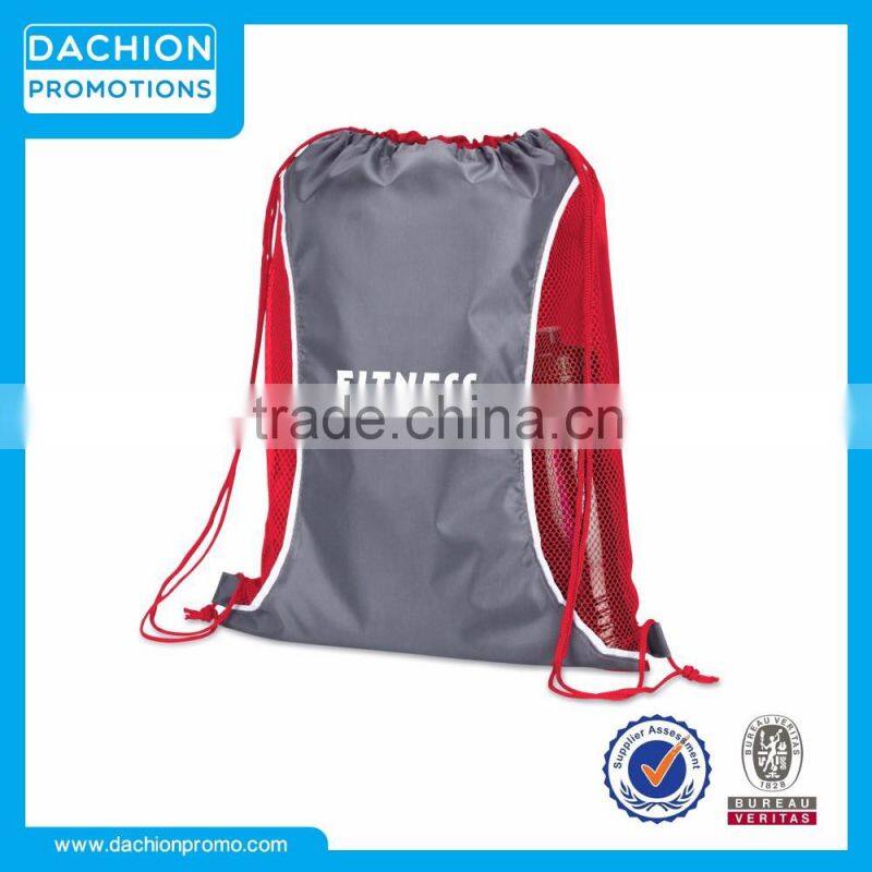 Wholesale Drawstring Bags/Customized Mesh Sportpack