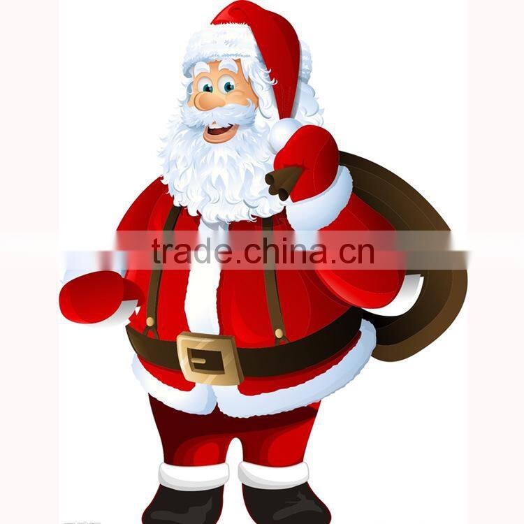 Hot sale 28*35cm size non-woven fabric christmas hats for adults