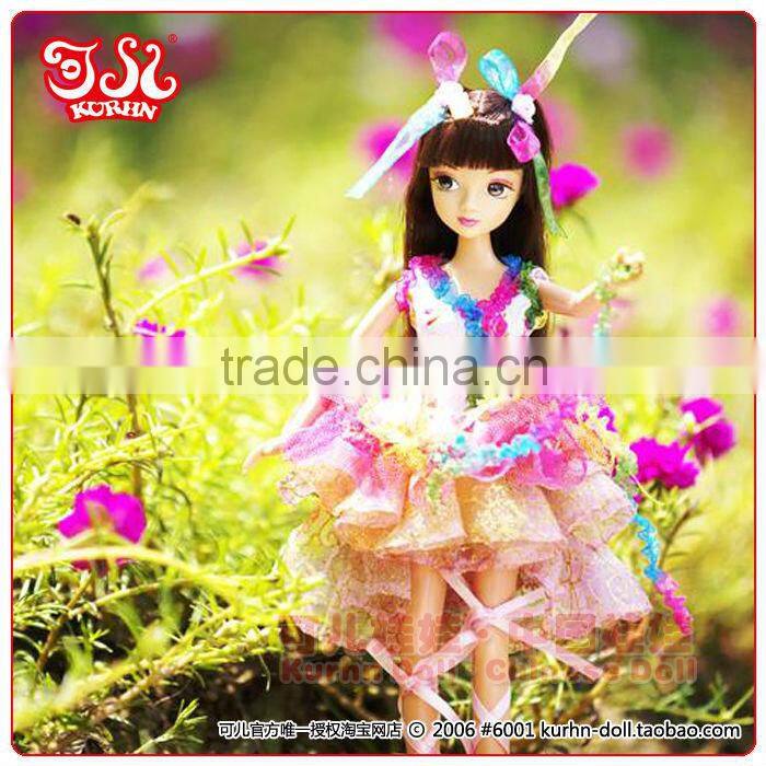 Mini plastic pvc wholesale fairy doll gift