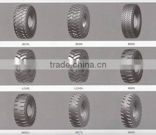 Earthmover Tyres Hilo Brand 14.00R24 OTR tyres Construction tyres