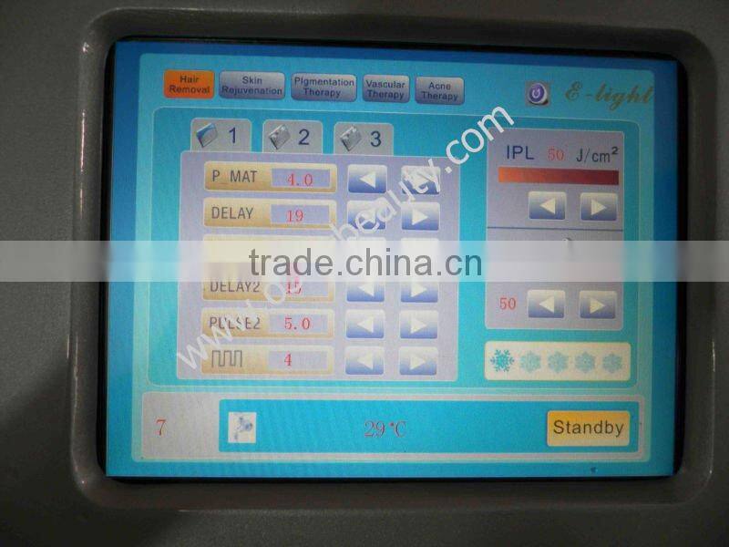 Super power and Large frequency IPL+RF&Elight Beauty Equipment