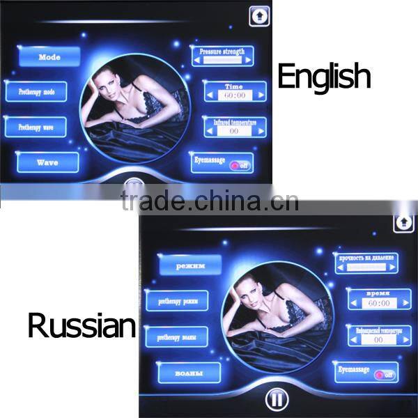 2015 best sell whole body massage fat infrared air pressure massage