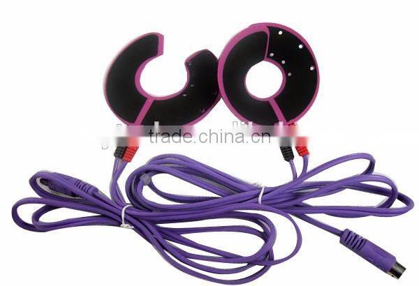 2 in 1 Far infrared heating pad ems russian wave current electric muscle stimulator body slimming machineVEM128