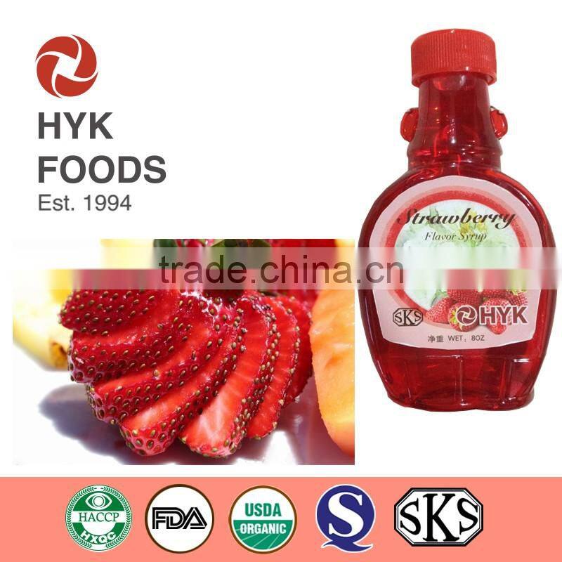 strawberry flavor syrup