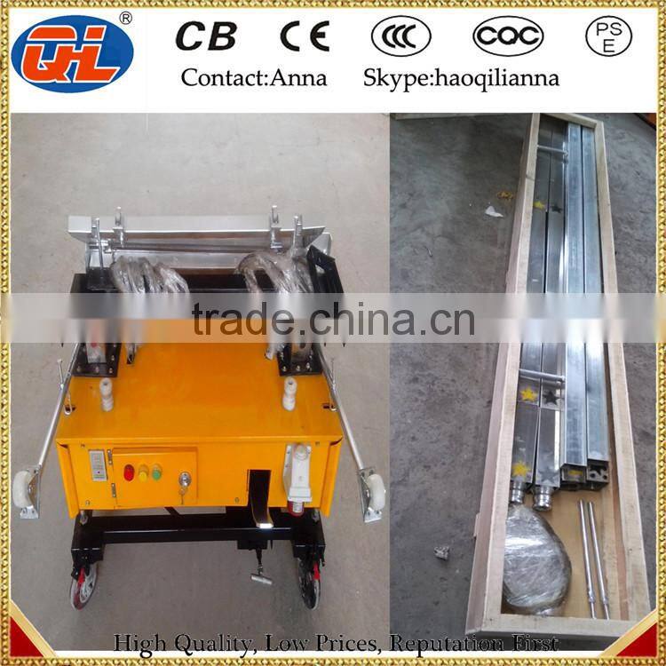 machine for plaster walls