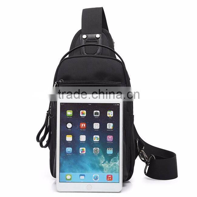 Men fashion sports and leisure chest bag men