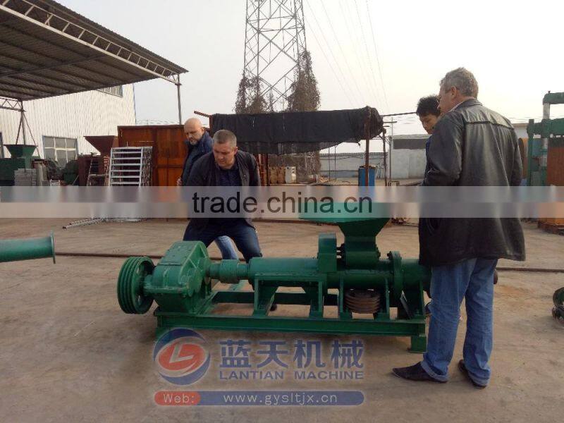 Lowest Factory Price Lemon Tree Charcoal Screw Press Briquette Machine