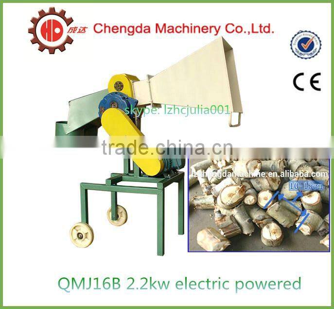 CE approved diesel engine powered wood chipper, wood cutting machine, small wood chipper