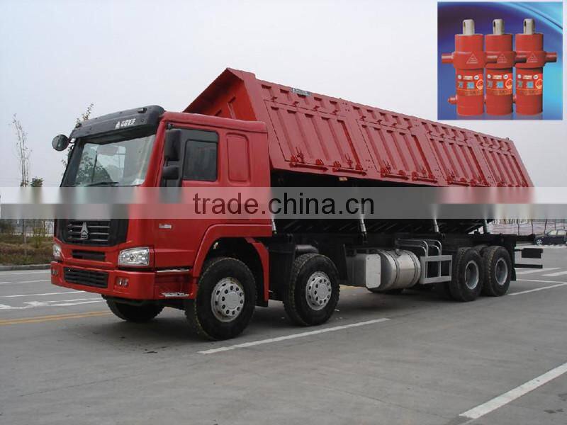 hydraulic ram for trailer or dump truck