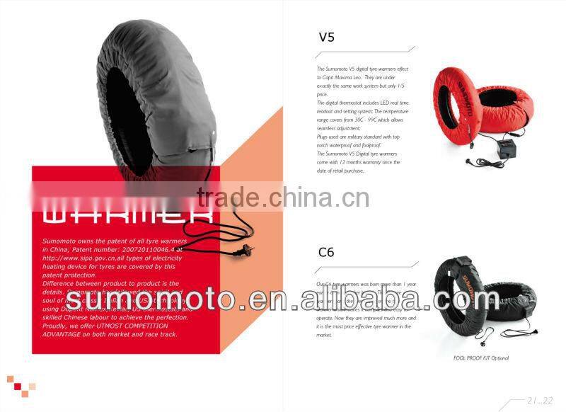 Tire Warmer, Non-digital D2 motorcycle racing tyre warmers, Tire warmers