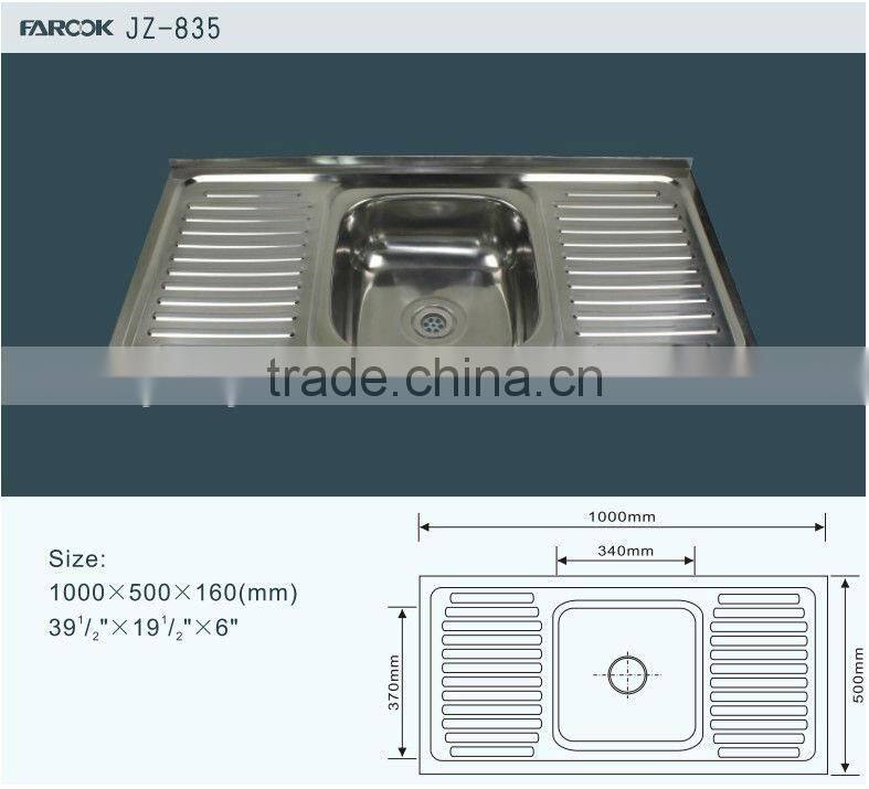 kitchen stainless steel sink