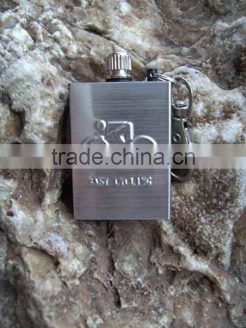 sell No.002 stainless steel million times match,gift lighter,promotion gift