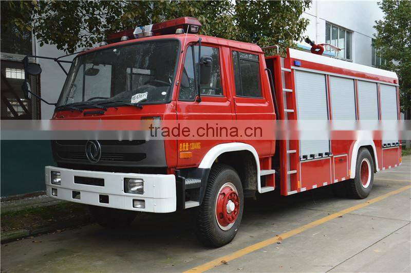 Dongfeng 4X2 5000liters tank fire truck