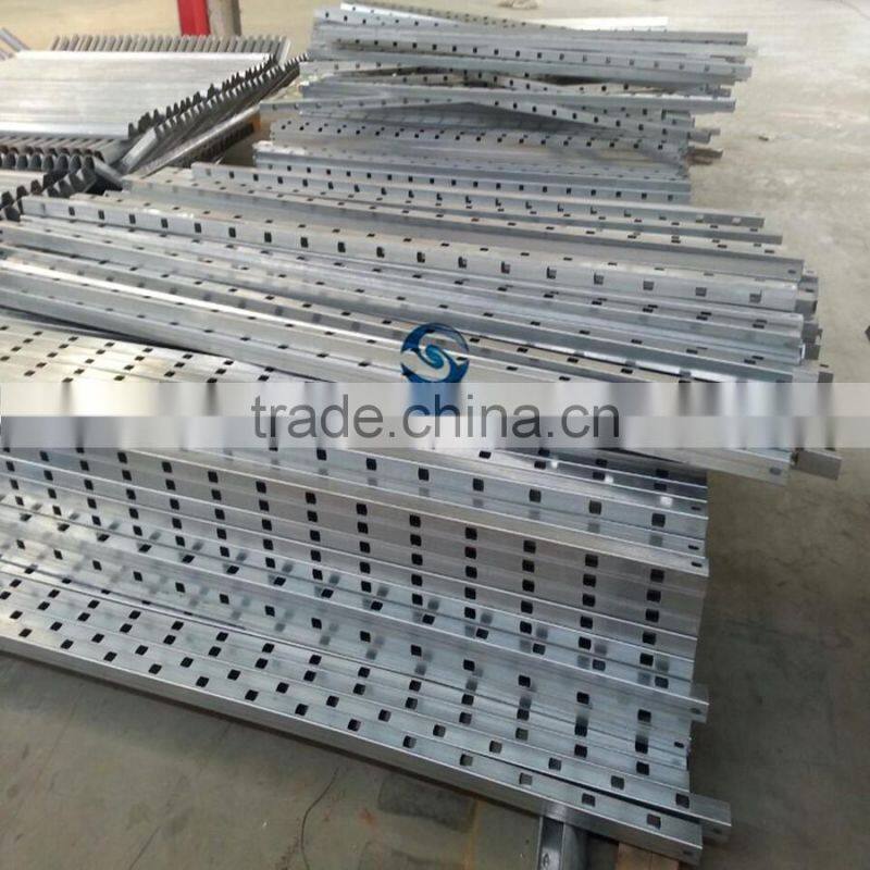prefab portable spear points wrought iron fence