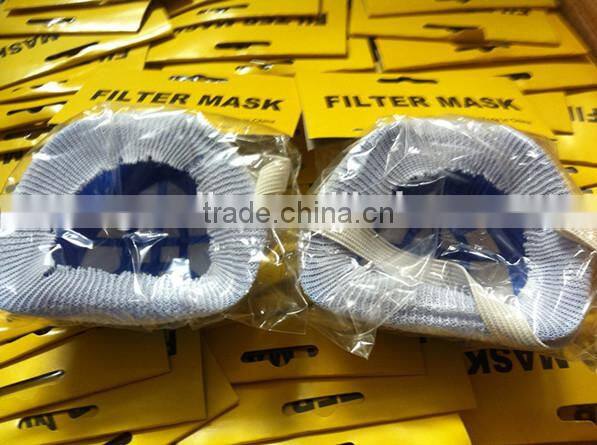 Plastic Dust Mask/Filter Mask Blue Colour
