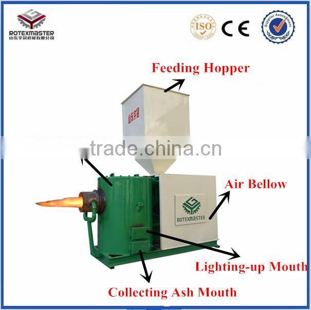 High quality palm shell/olive husk biomass burner for boiler