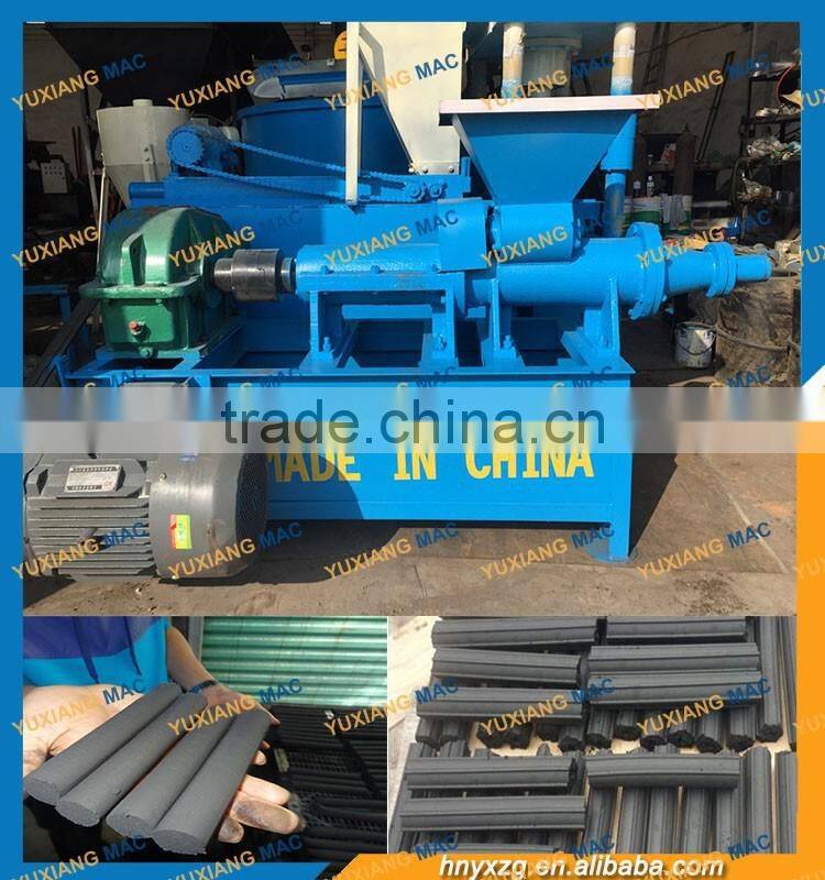 Good Quality Charcoal Stick Forming Charcoal Powder Briquetting Extrude Machine