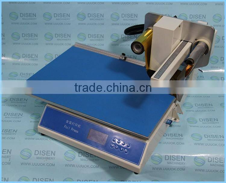 High precision digital 8025 leather automatic hot foil stamping machine price