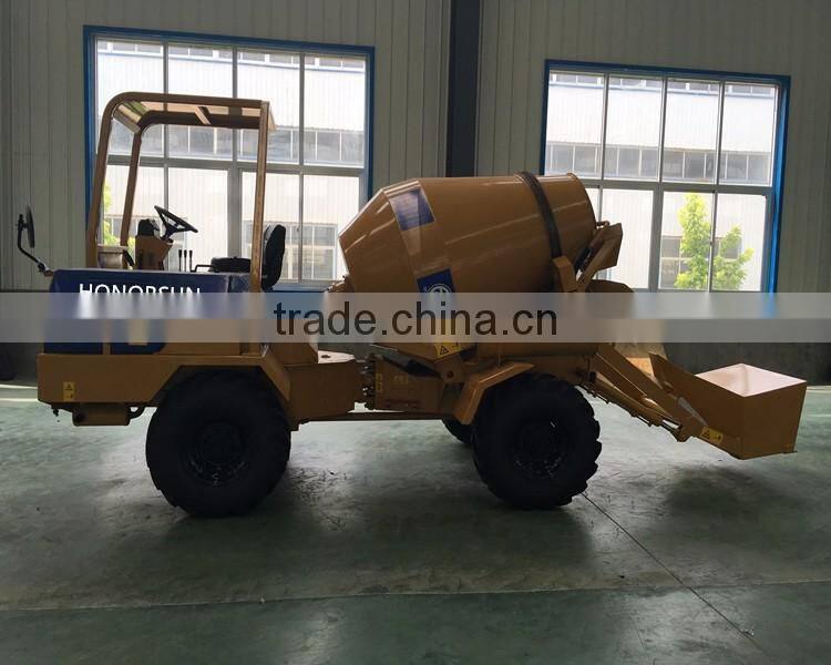 0.5 cubic meters mini concrete mixer truck in China