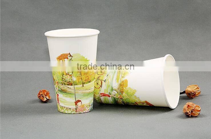 China Manufacture Wholesale Custom High Quality Hot Sale Disposable Custom Printed Paper Cup
