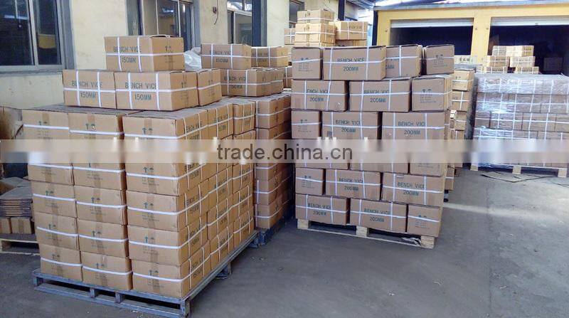 Multi-function cast bench vise 5"