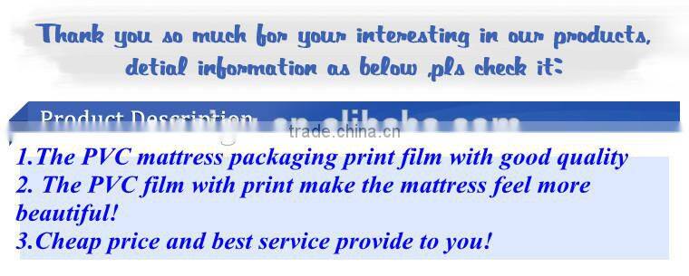 china foshan factory price soft pvc printing clear packing film roll