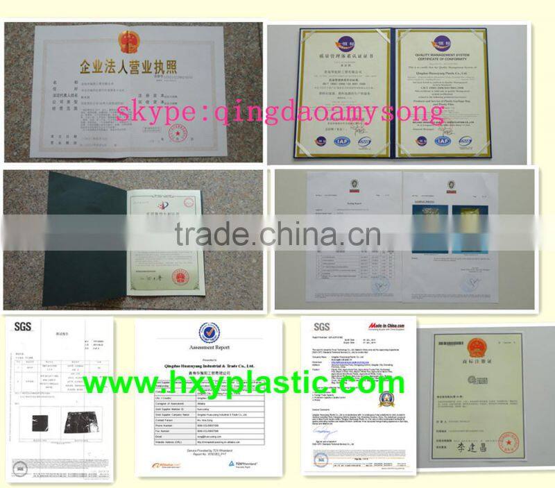 Qingdao huaxuyang supply 3 layers Blow molding perforated agricultural polyethylene sheet