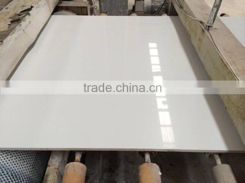 Pure white artificial marble stone production line