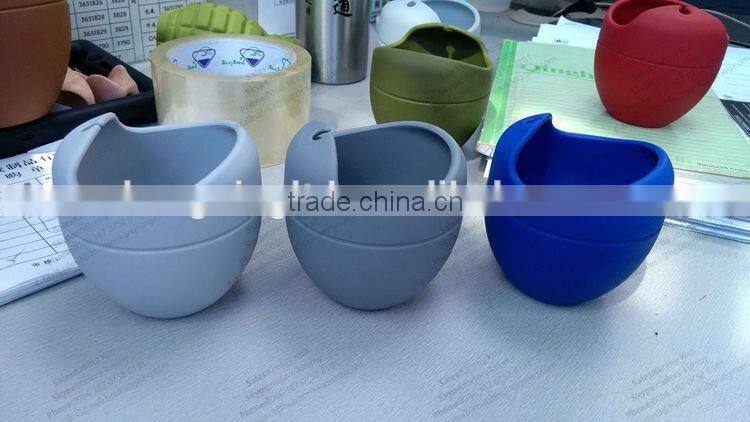 Wholesale drinking bottle silicone tea cup High Quality yerba mate gourd