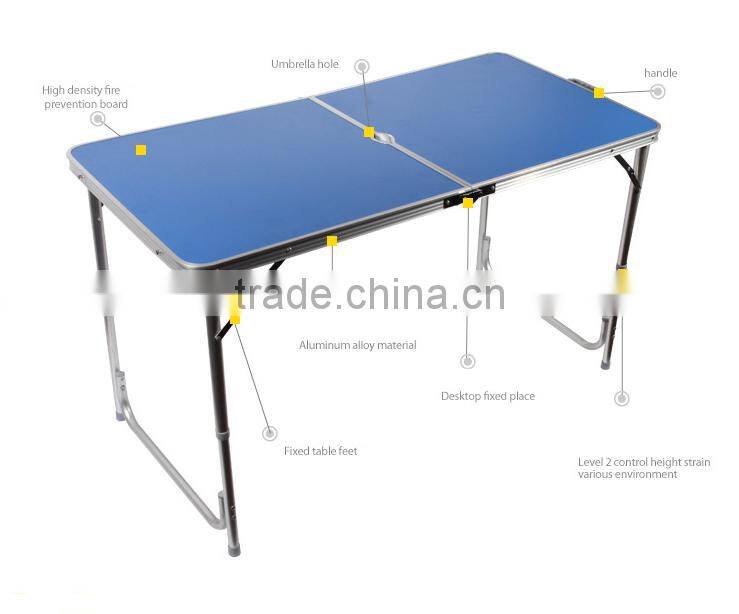 Aluminum table and chair camping table garden table