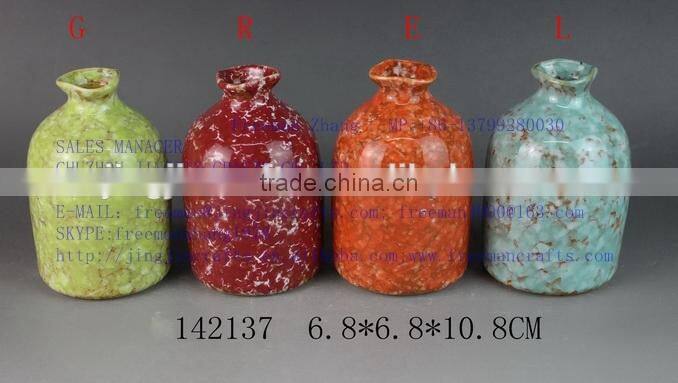 2017 ladies shop rose gold mini stoneware vase