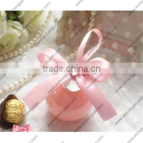 Cleverish portable cute ball plastic storage jewelry wedding box kit