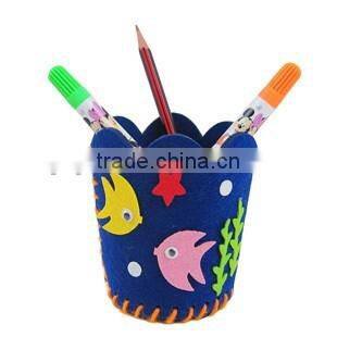 16053006 factory directly selling for Children handmade ready cutting felt bag kit
