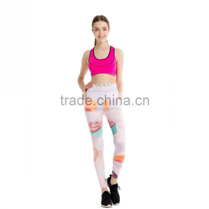 Amazon Best Selling Printed Brushed Leggings Regular Size