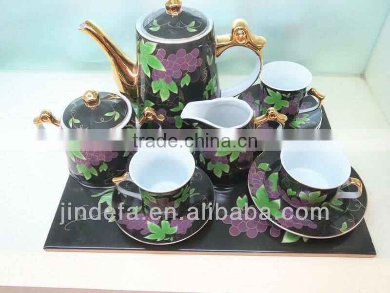 porcelain/ceramic coffee tea set