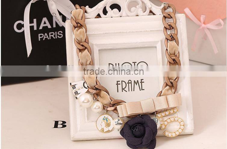 2015 Latest new style women fashion jewelry necklace