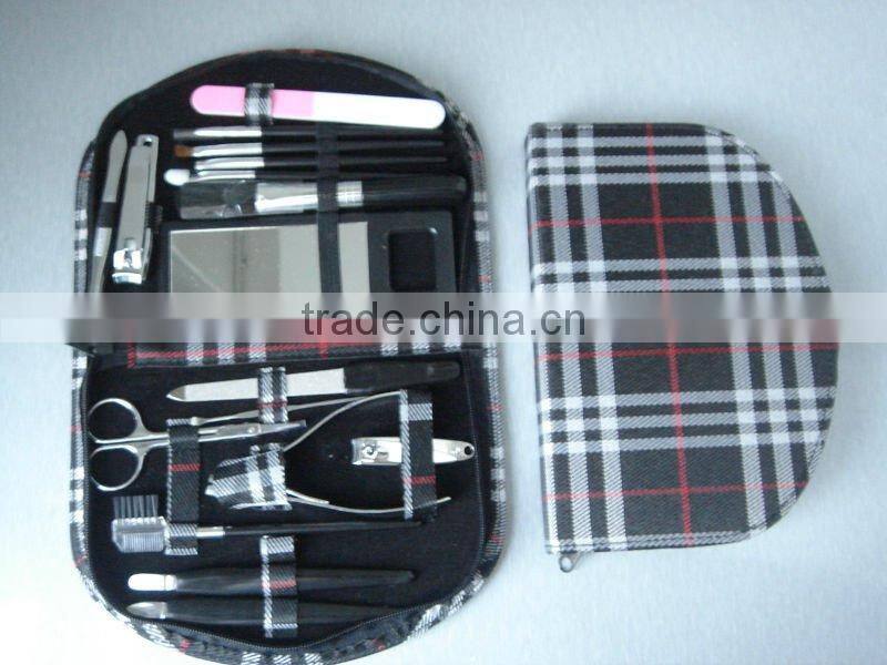 18 pcs fabric package manicure set