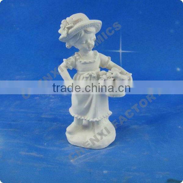 porcelain figure;porcelain dancing girl, home decoration