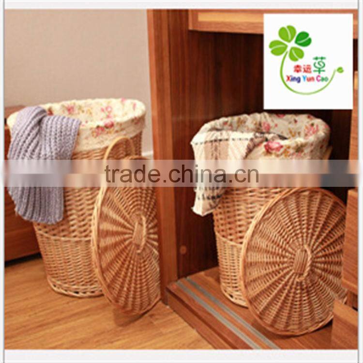 wicker laundry basket factory supply hotel sundries basket