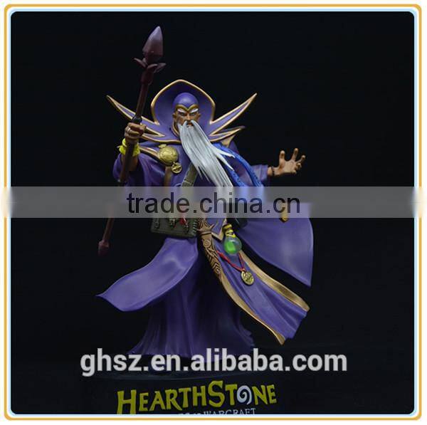 Custom high detail pvc heroes of warcrafts collection model wholesale