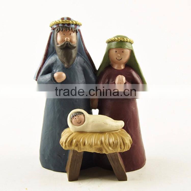 Custom the birth of Jesus miniature nativity Christmas decoration