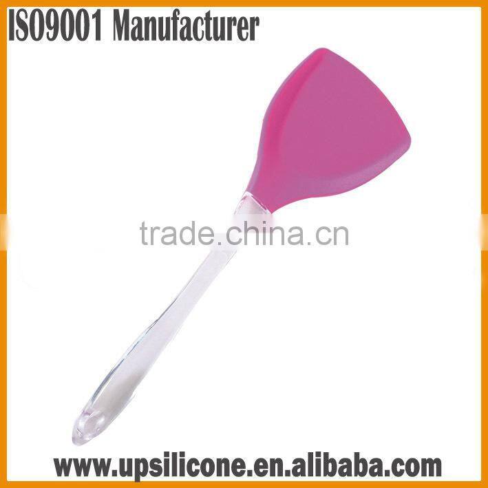 wholesale eco-friendly cooking tools stainless steel solid turner