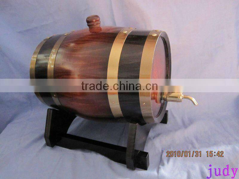 antique wooden barrels for beer