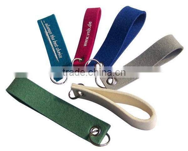 2017 fashion new nonwoven polyester felt custom print design your own key tag hotel room promotion gift OEM ODM China factory