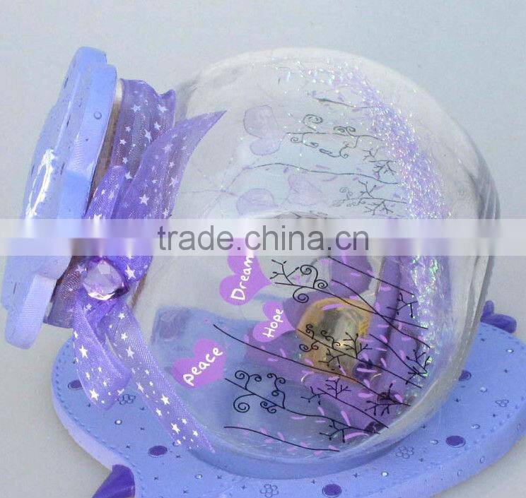 Wishing glass bottle set of 2