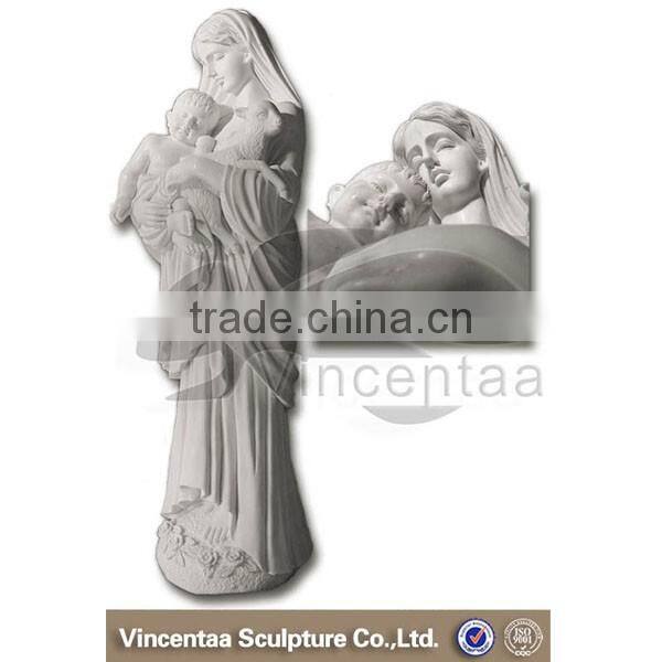 High Quality Mary and Baby Jesus Statue (Customized service is available) VSMB-019
