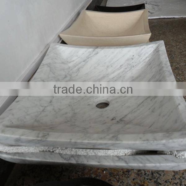 Hot sales made in China carrara marble kitchen sinks