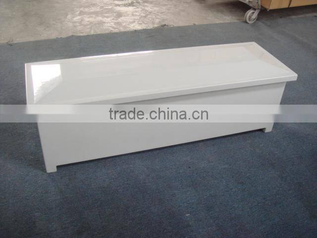 White dock box, FRP storage box durable fiberglass