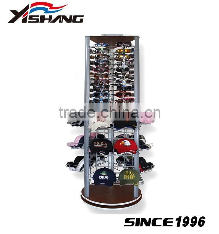 New product hanging metal shelf eyeglasses display